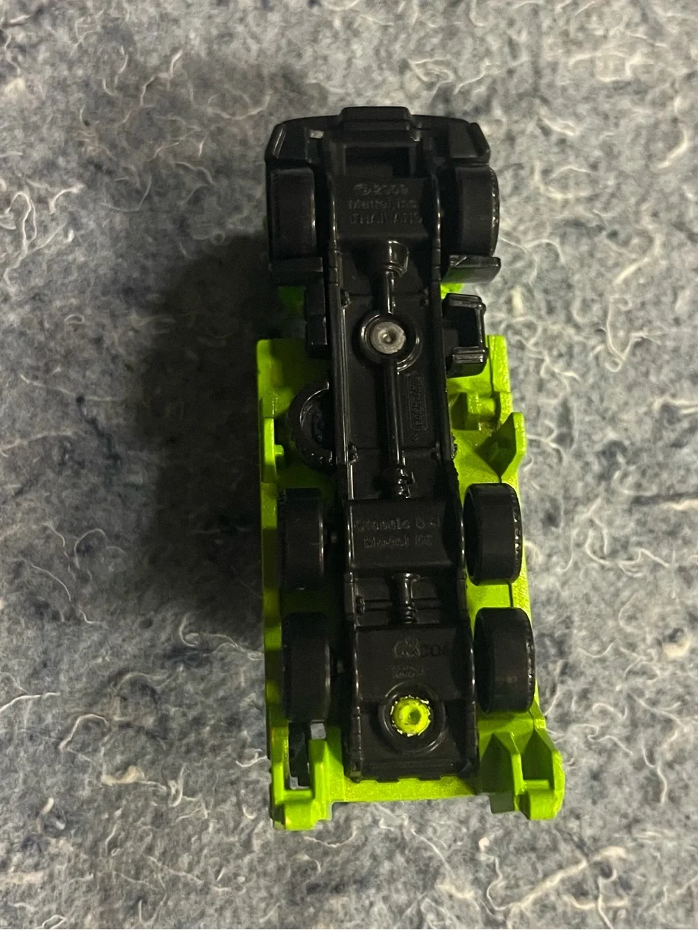 Matchbox DAF Skip Truck RW-016 and MBX Metal 2001 Police Car Security)